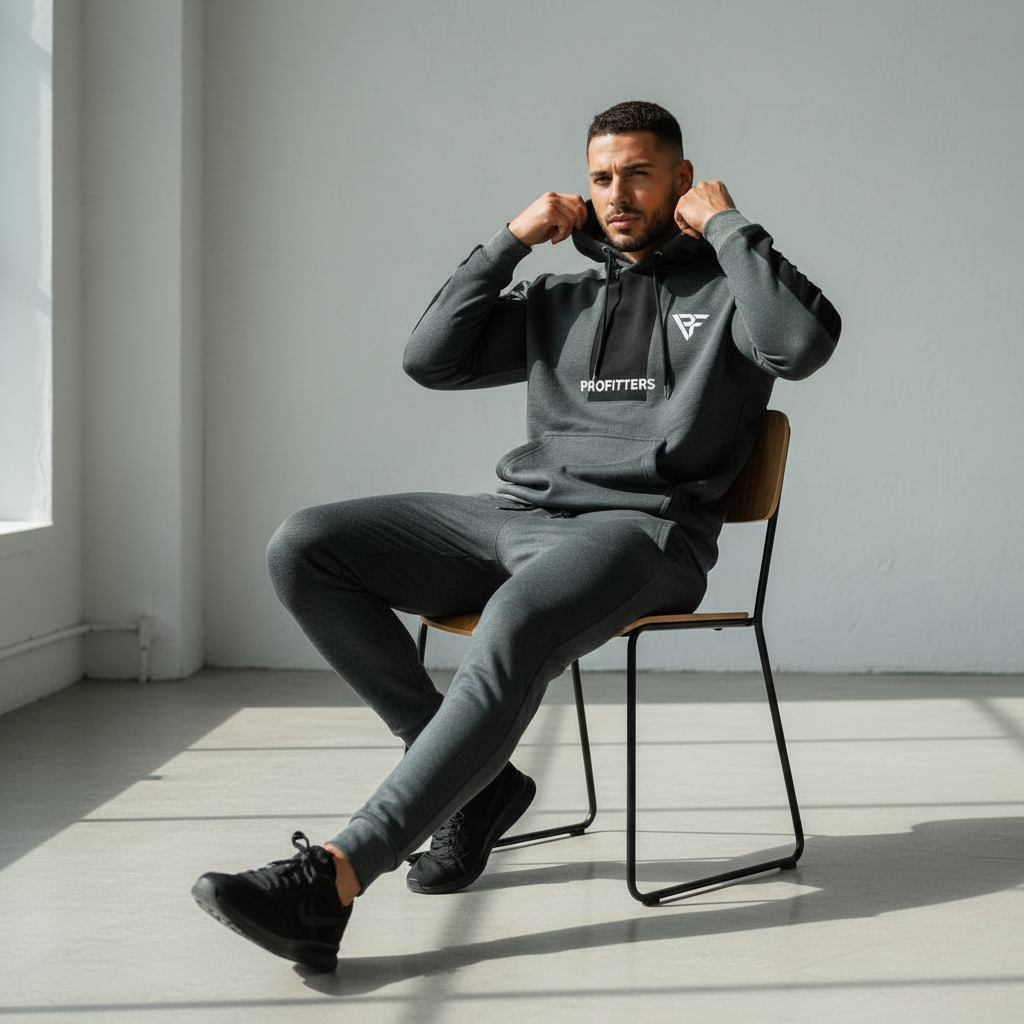Premium Hoodie Tracksuit - Polyster Fleece